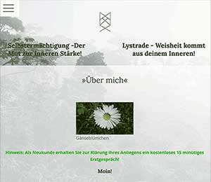 Website von Frau Marion Kleßen